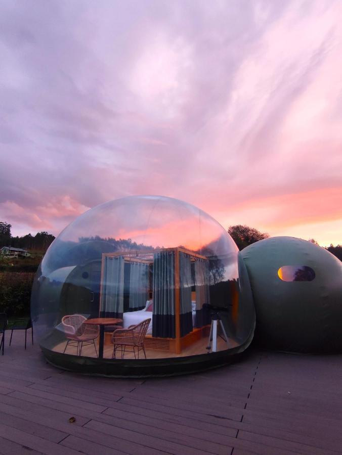 Luzada Glamping Burbujas - Designed For Adults Hotell Juances Eksteriør bilde
